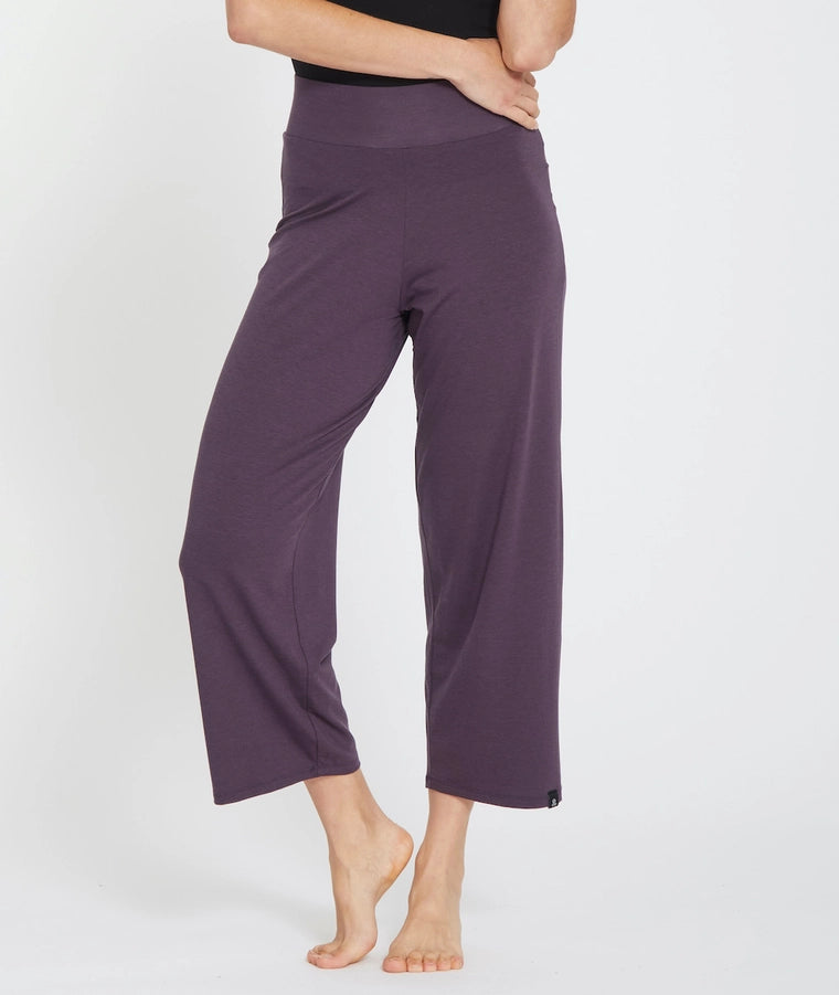 Pantalone da Yoga fluido in lyocell e cotone Yoga Searcher RAVANA