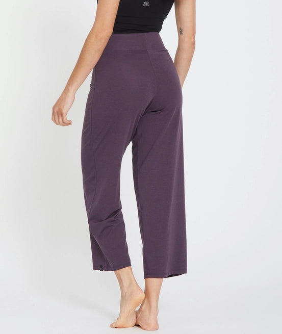 Pantalone da Yoga fluido in lyocell e cotone Yoga Searcher RAVANA