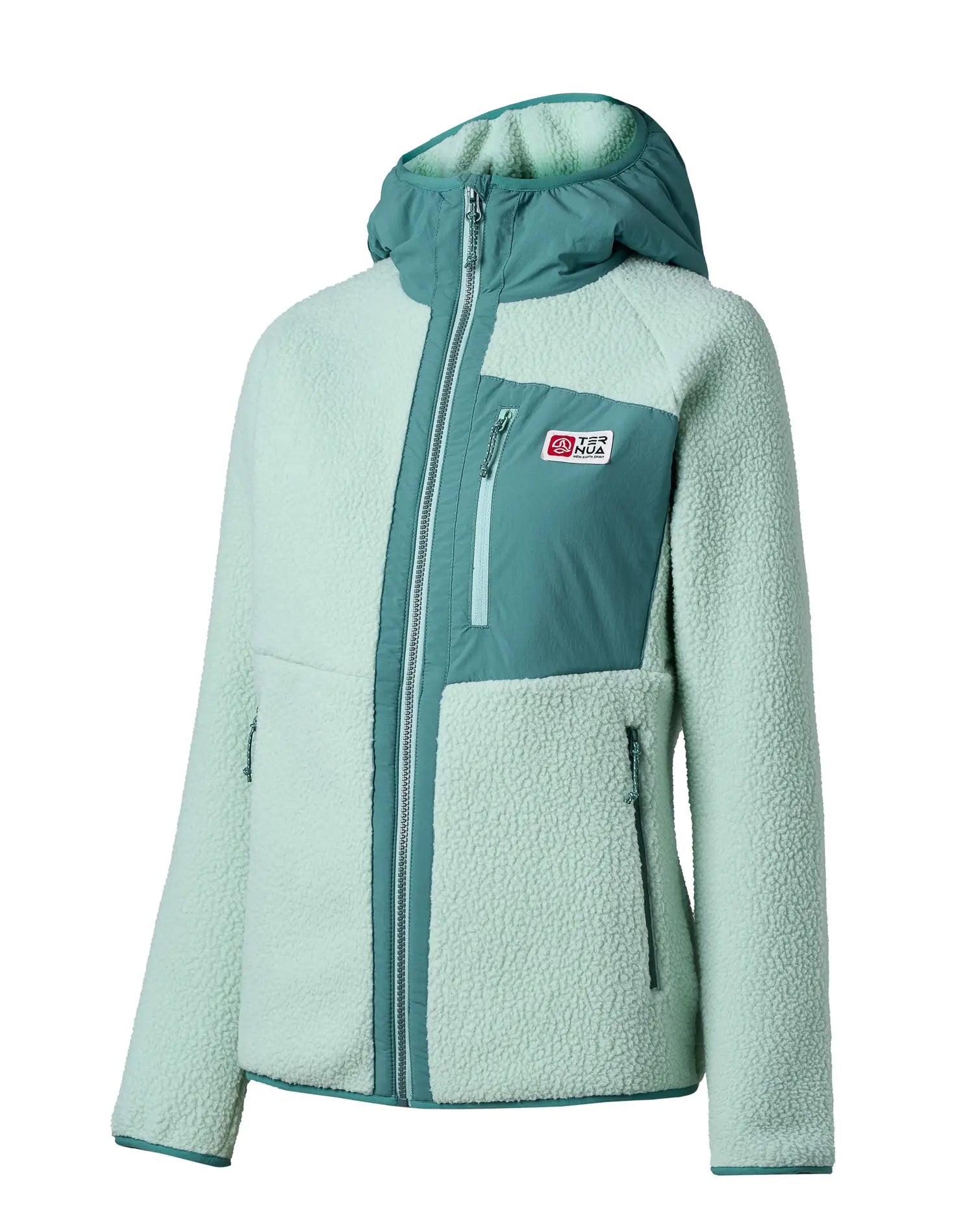 Pile da donna  per attività outdoor verde acqua