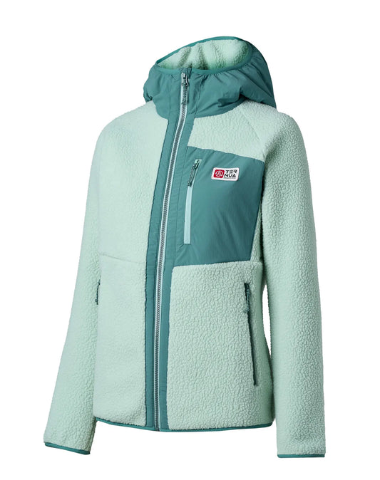 Pile da donna  per attività outdoor verde acqua