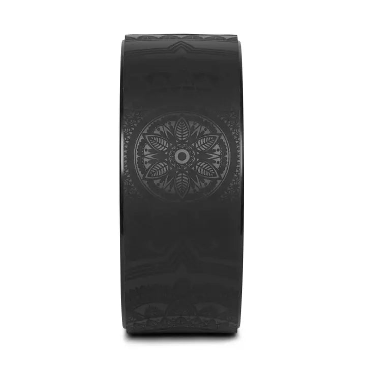 Ruota da yoga in Plastica Nera