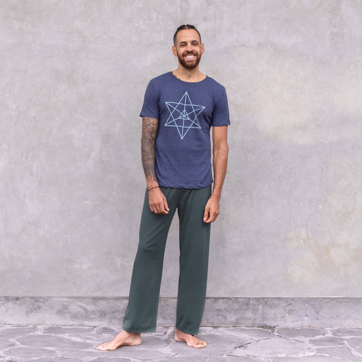 Pantaloni da yoga in cotone organico - Jaya
