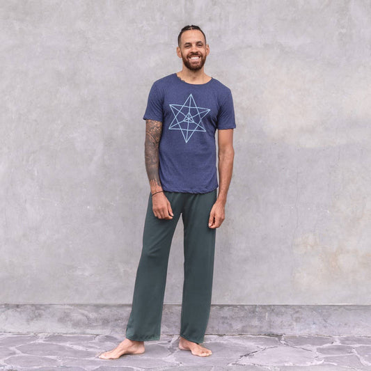 Pantaloni da yoga in cotone organico - Jaya