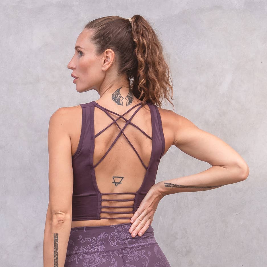 Crop Top Surya in cotone organico - Jaya