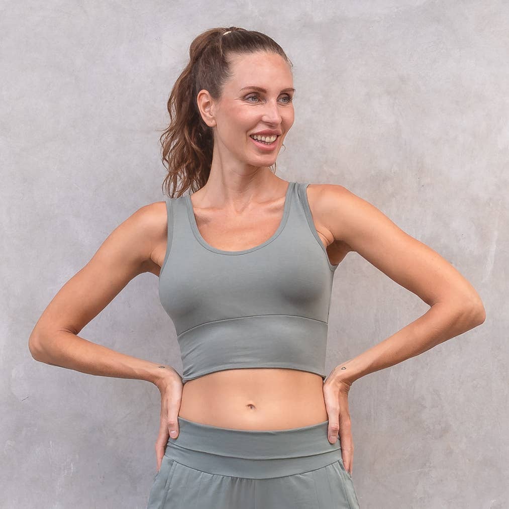 Crop Top Surya in cotone organico - Jaya