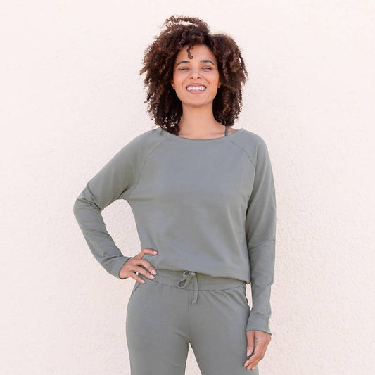 Maglia Julia French Terry in Lycra, - Jaya