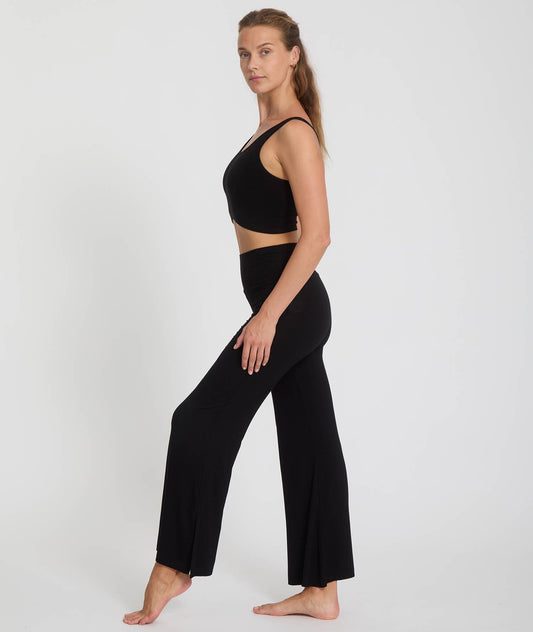 Pantaloni fluidi yoga in bambù Jaipur - Yoga Searcher