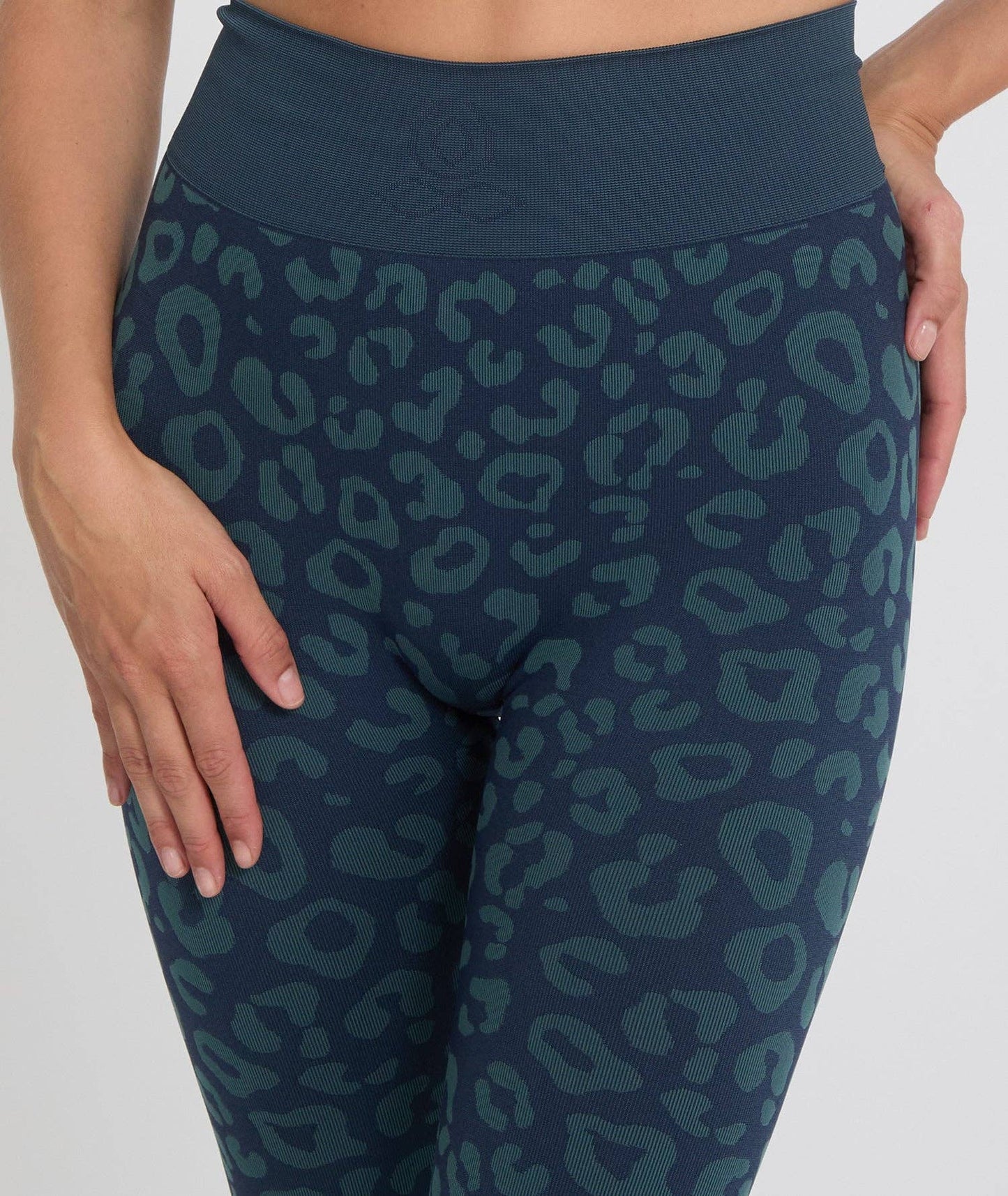 BIDAIA - Leggings da yoga con motivo leopardato