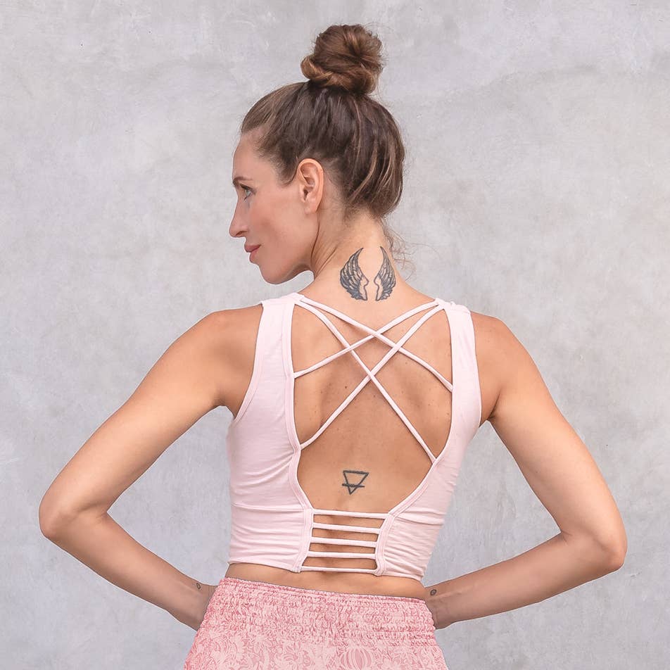 Crop Top Surya in cotone organico - Jaya