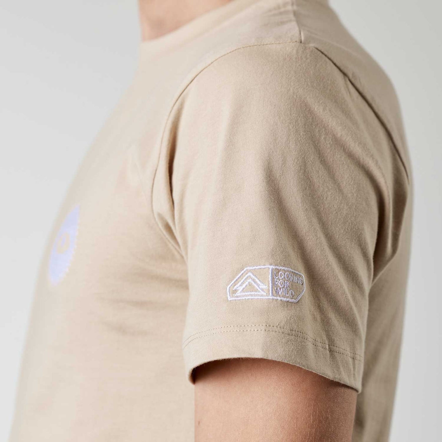 T-shirt in cotone da arrampicata Ethnoclimb - Looking For wild