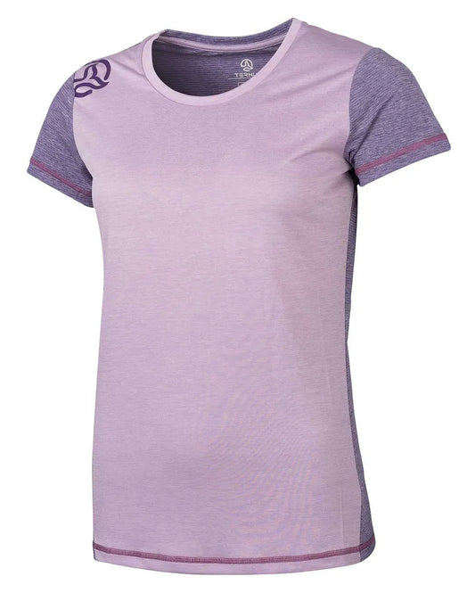 Maglietta tecnica multisport outdoor colore violetto