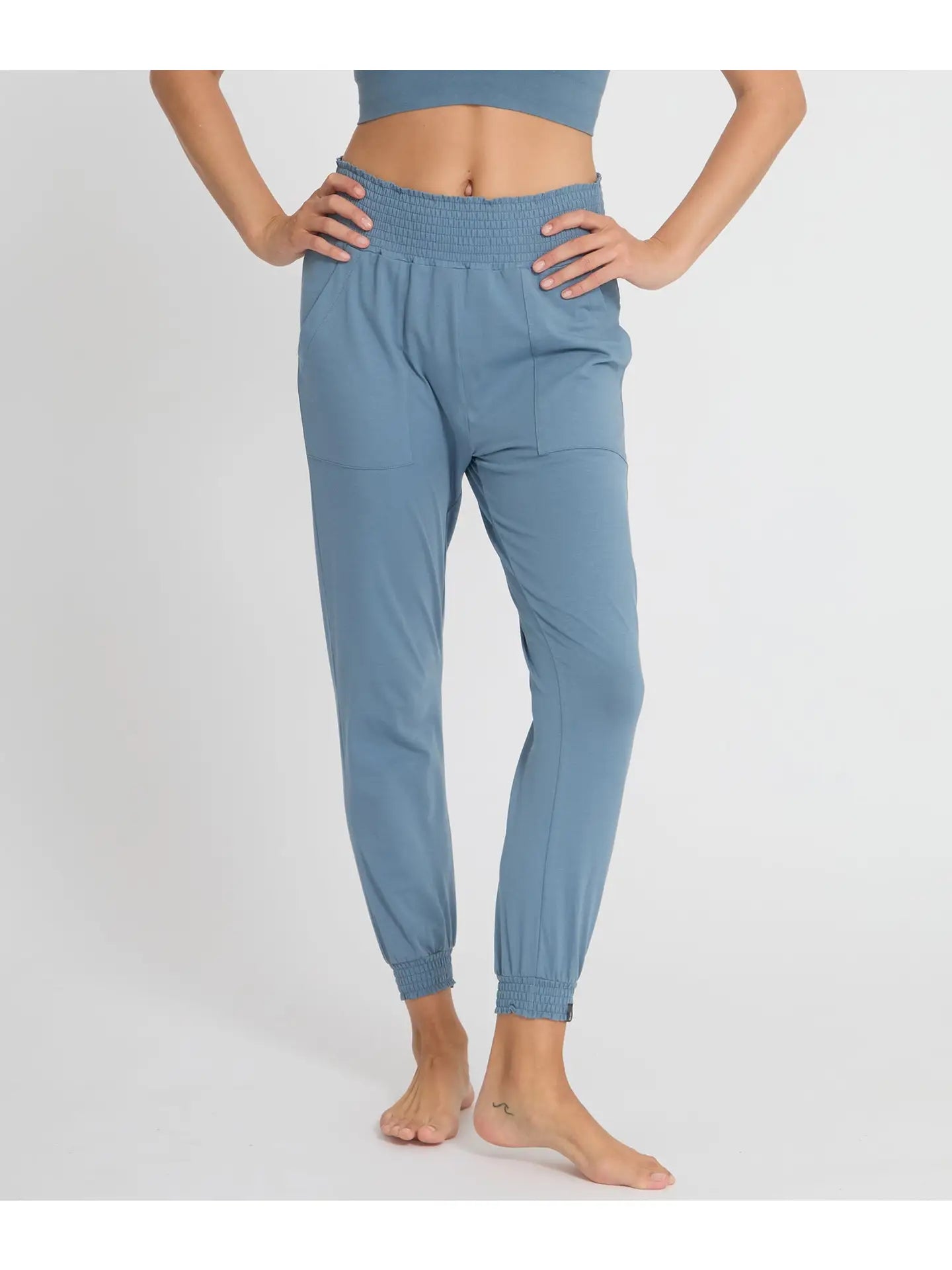 Pantalone da Yoga morbido in cotone Yoga searcher MORJIM