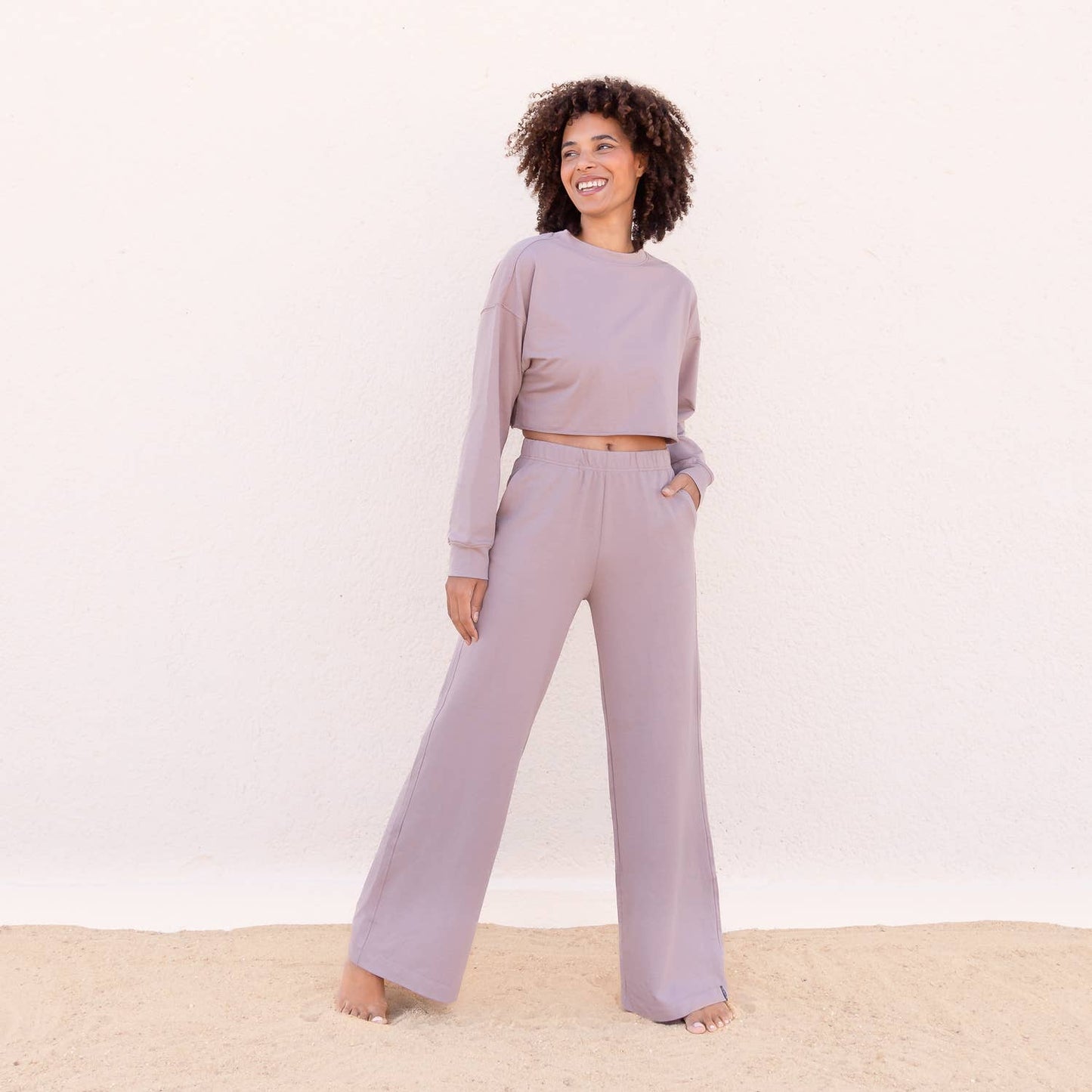 Jaya Kitty Cotton Yoga and Relaxation Tracksuit Pants