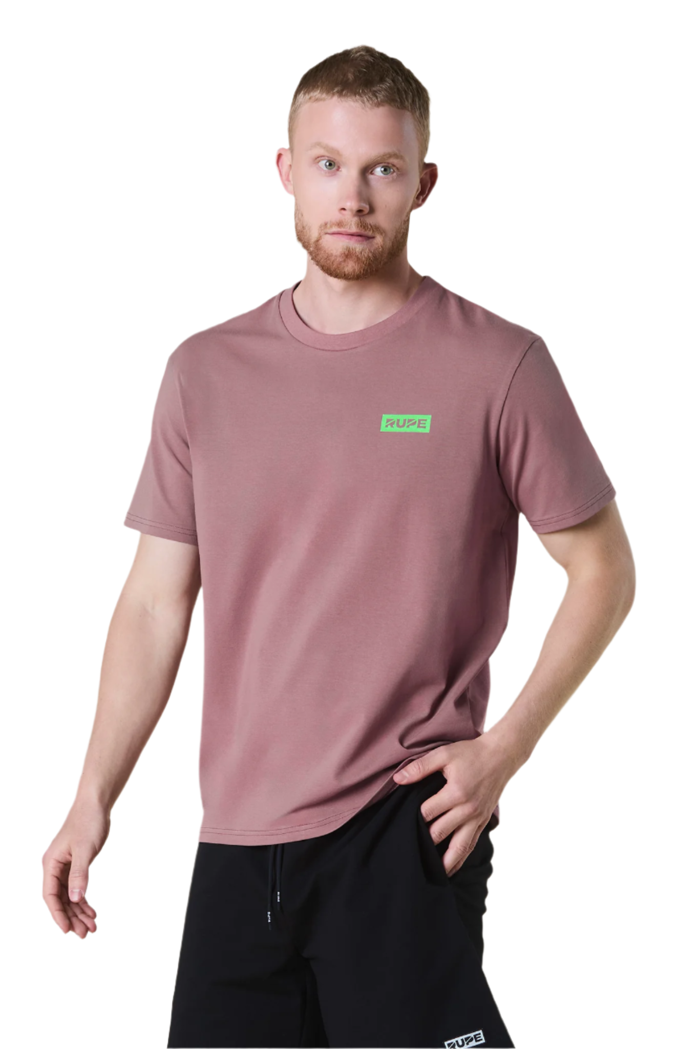 T-Shirt in cotone da uomo - Old Purple