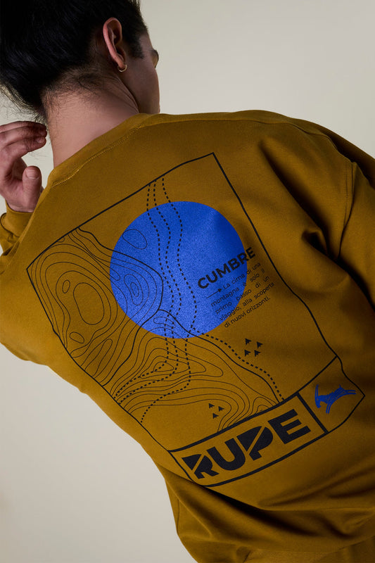 Felpa leggera uomo Olive Green Blue