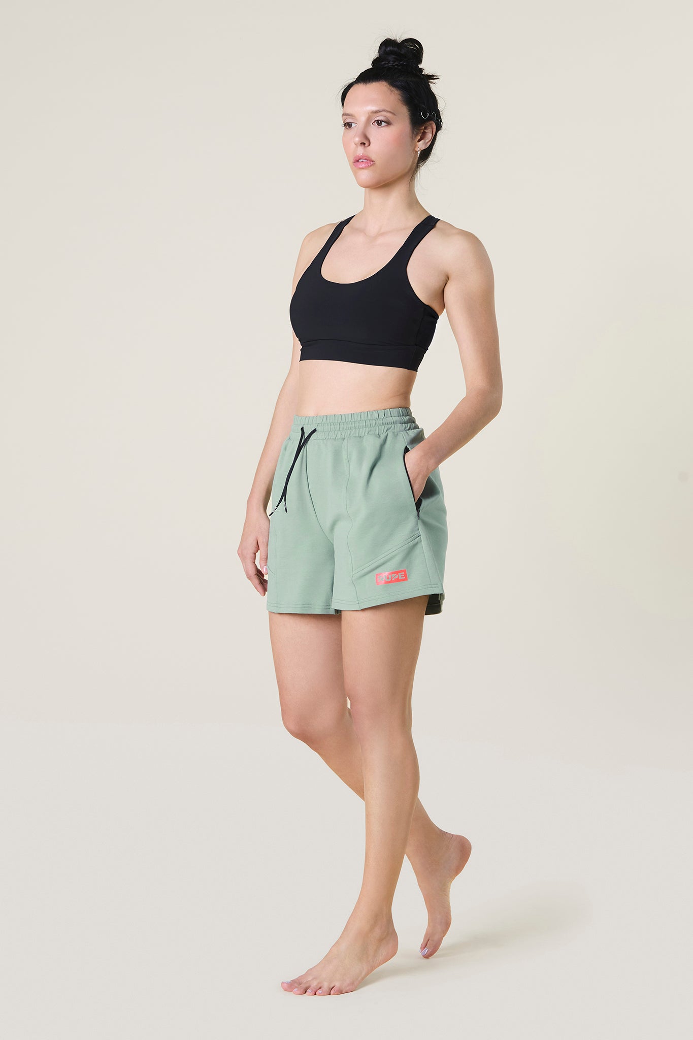Shorts da  Donna - Dark Mint