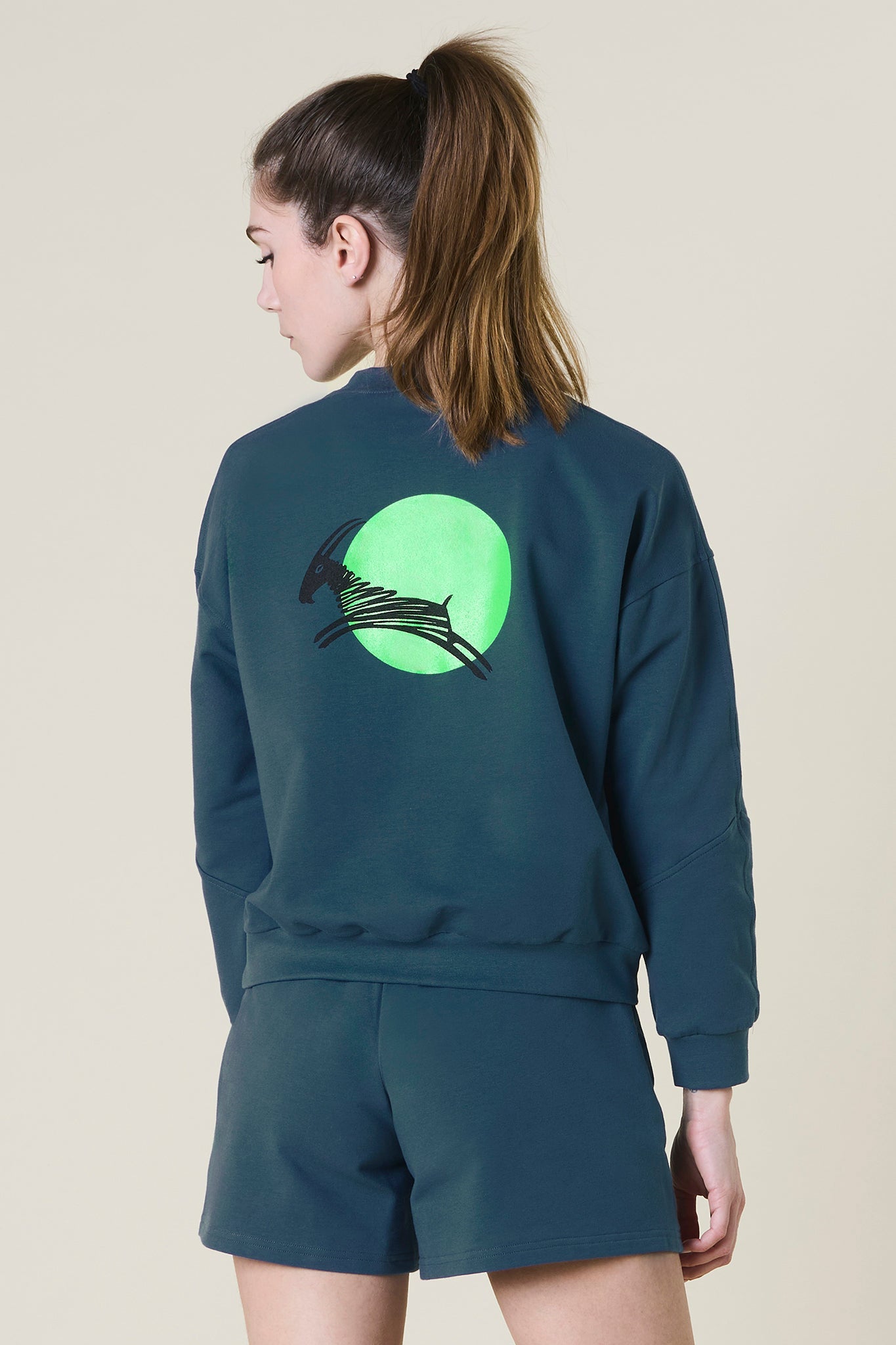 Felpa leggera da donna Jeans Goat