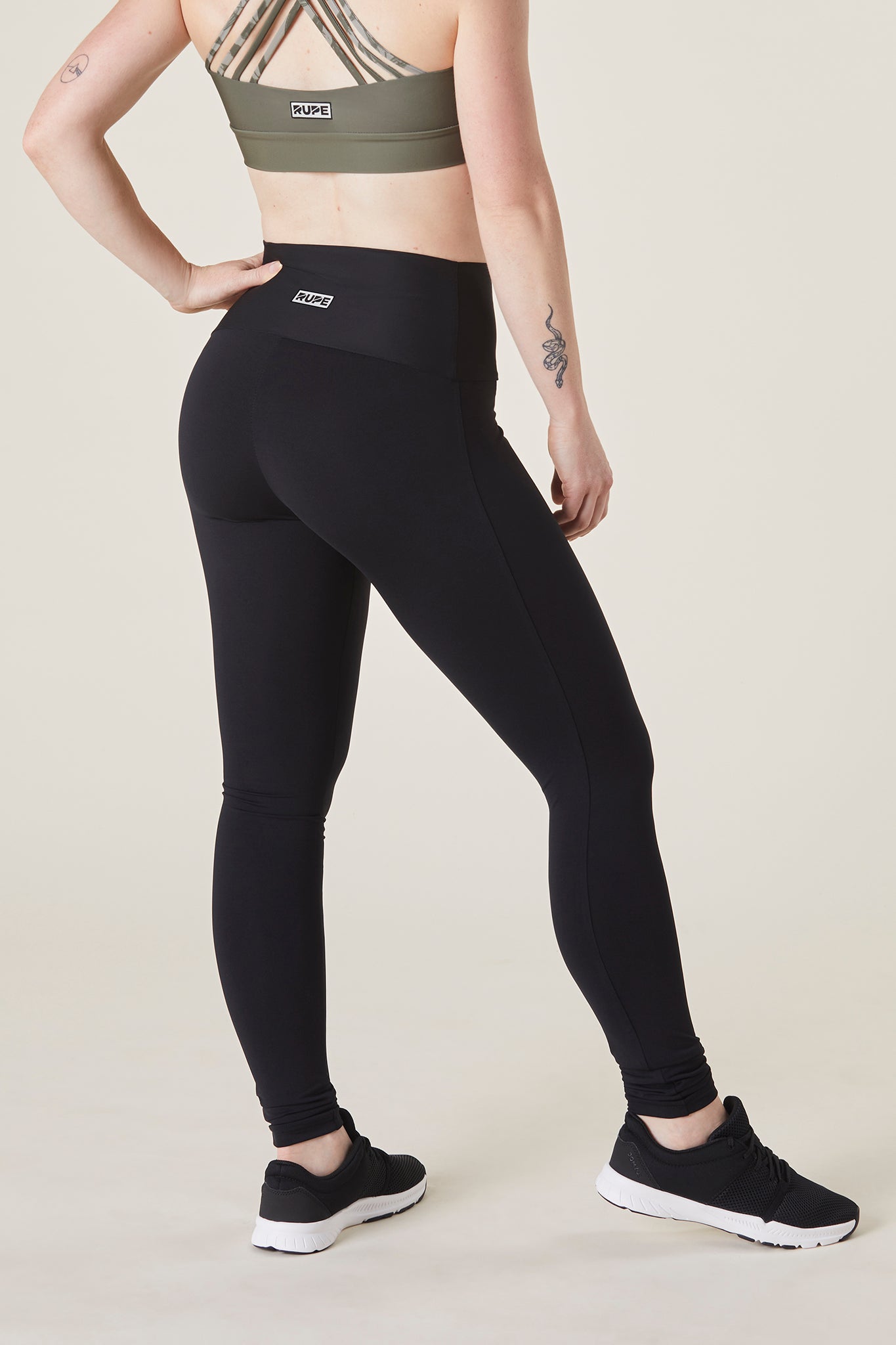 Leggings tecnico SELVA - Black - Rupe PRO Line