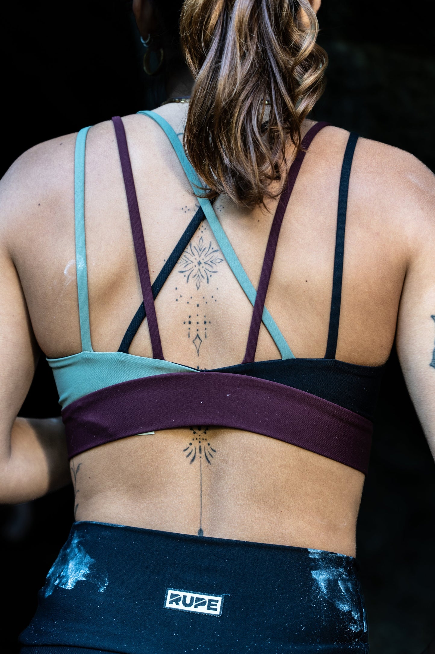 Top Sportivo Intrecciato - Kaleido Ember