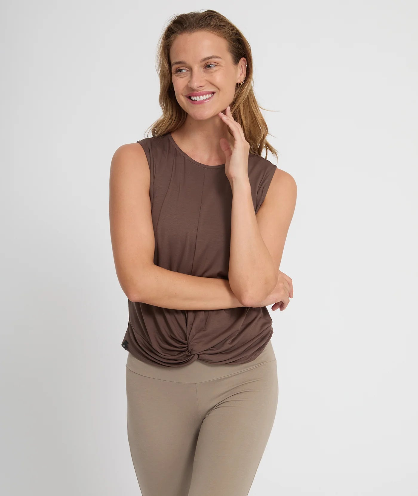 Yoga Searcher TWIST women's lyocell tank top