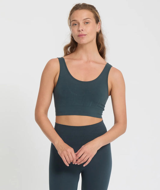 Top sportivo in bambù Yoga Searcher HADU