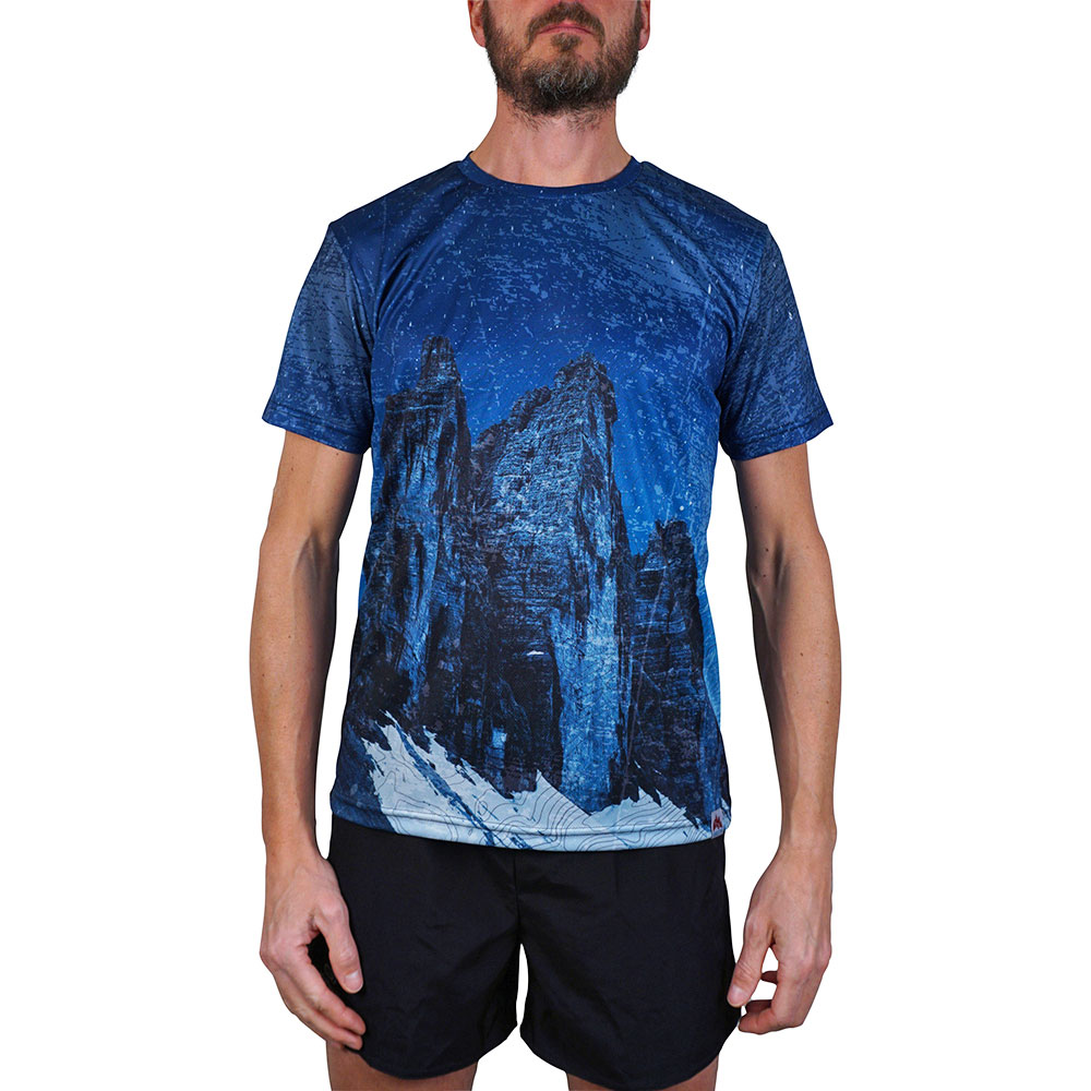 t-shirt uomo tecnica perfetta per il climbing