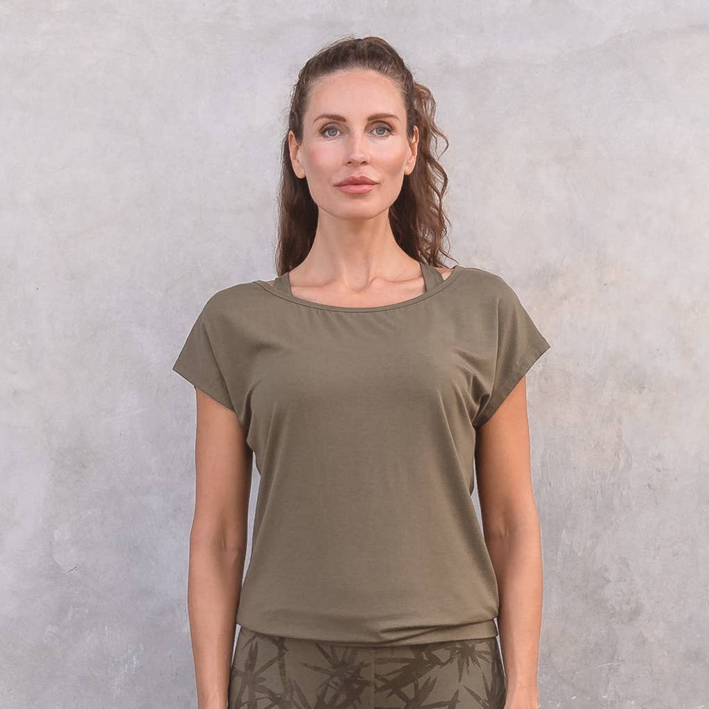 Smilla Jaya V-Neck Yoga T-Shirt