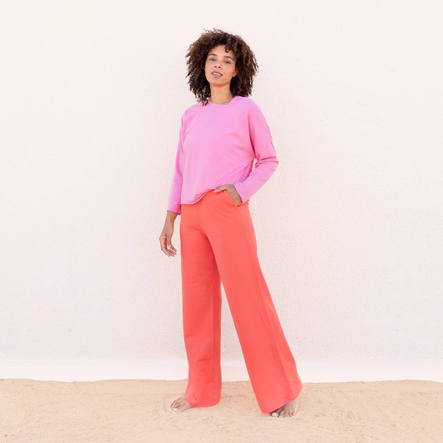 Jaya Kitty Cotton Yoga and Relaxation Tracksuit Pants