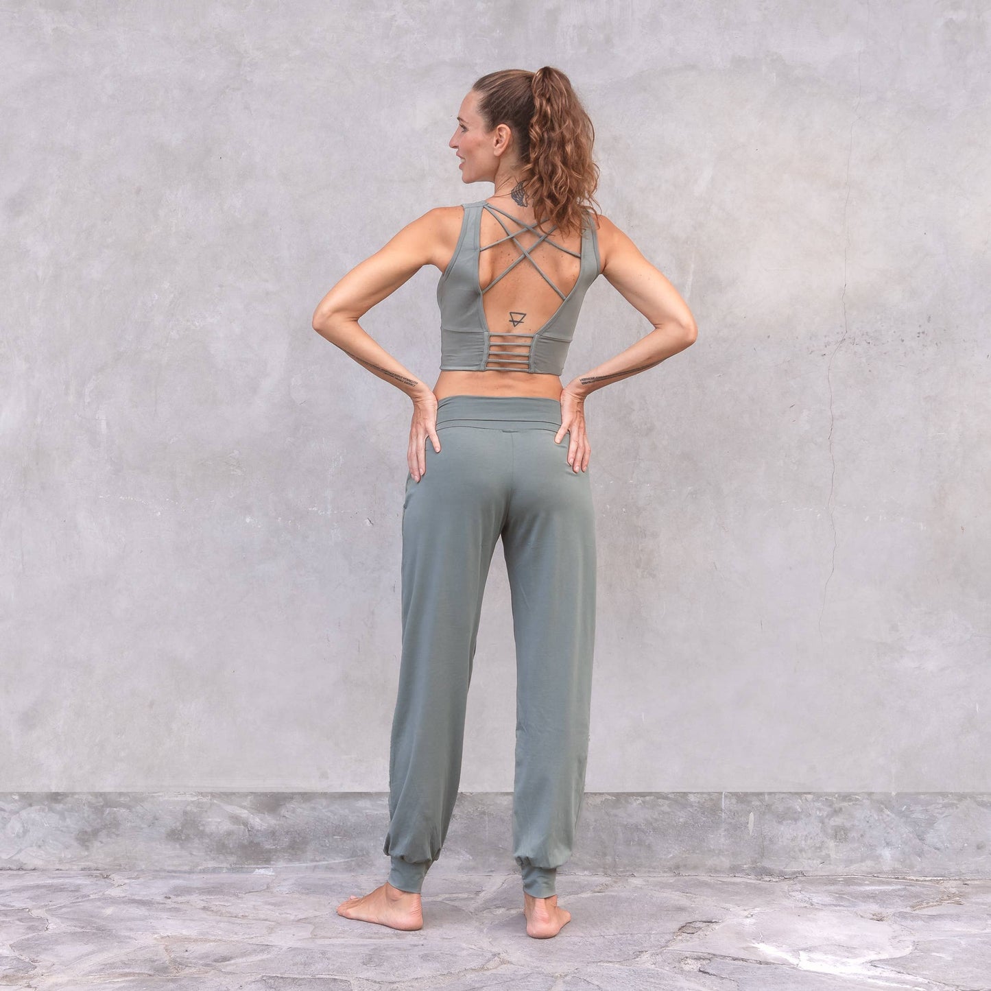 Crop Top Surya in cotone organico - Jaya