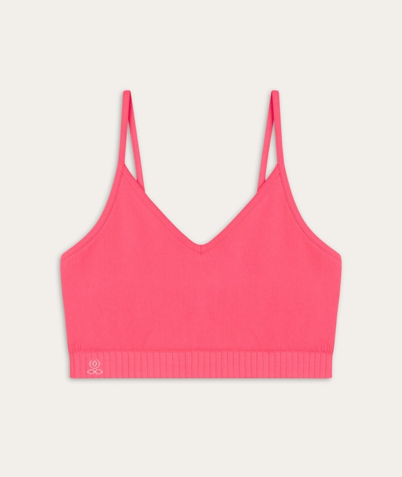 reggiseno yoga fucsia