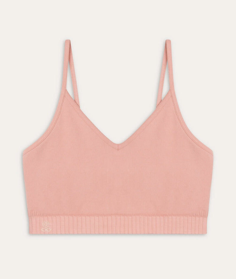 reggiseno yoga rosa